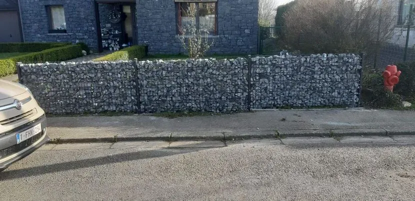 Clôture en pierre